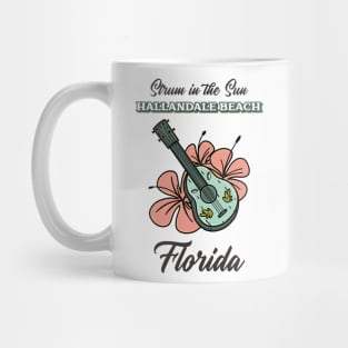 Ukulele Strum in the Sun Hallandale Beach, Florida Mug